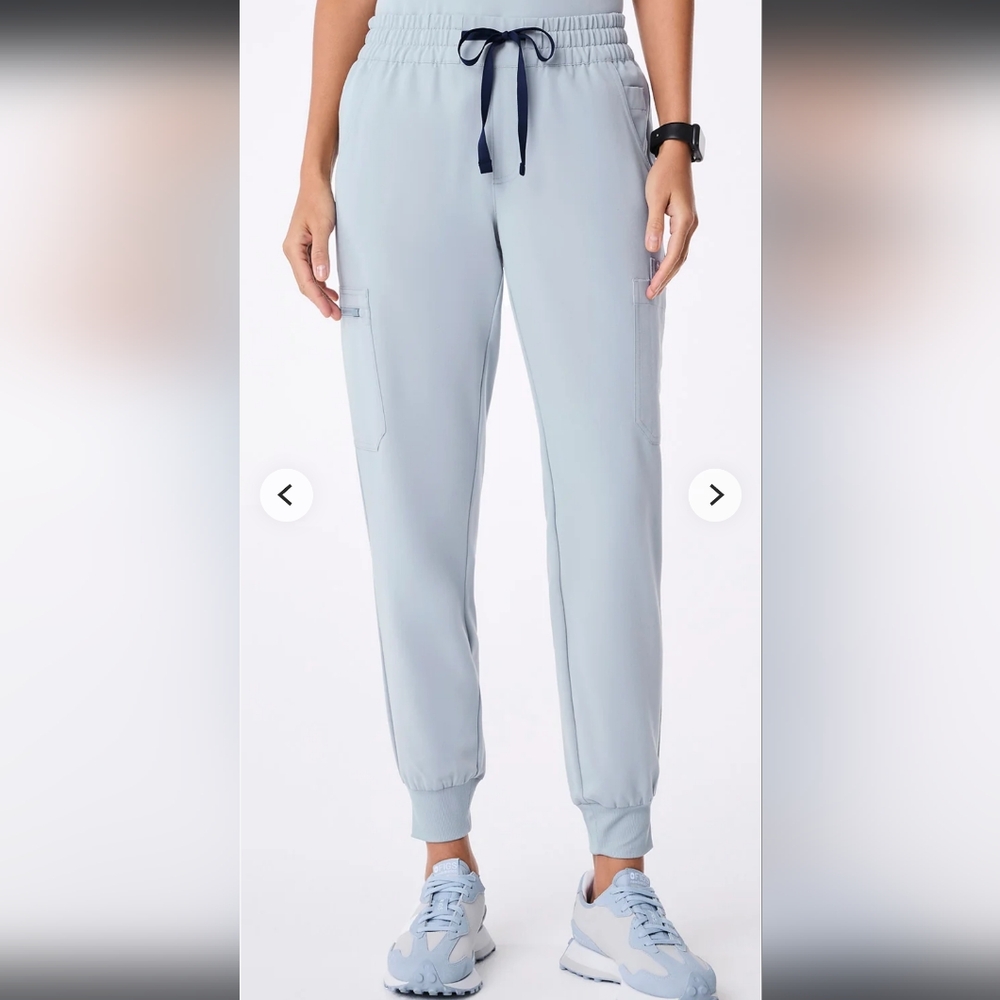 Figs Uman Joggers Dusty Blue Small Tall